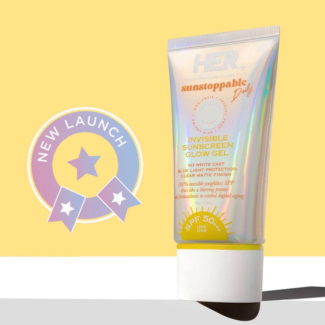 Invisible Sunscreen Glow Gel (Gel Moisturizer SPF 50) - Image 4